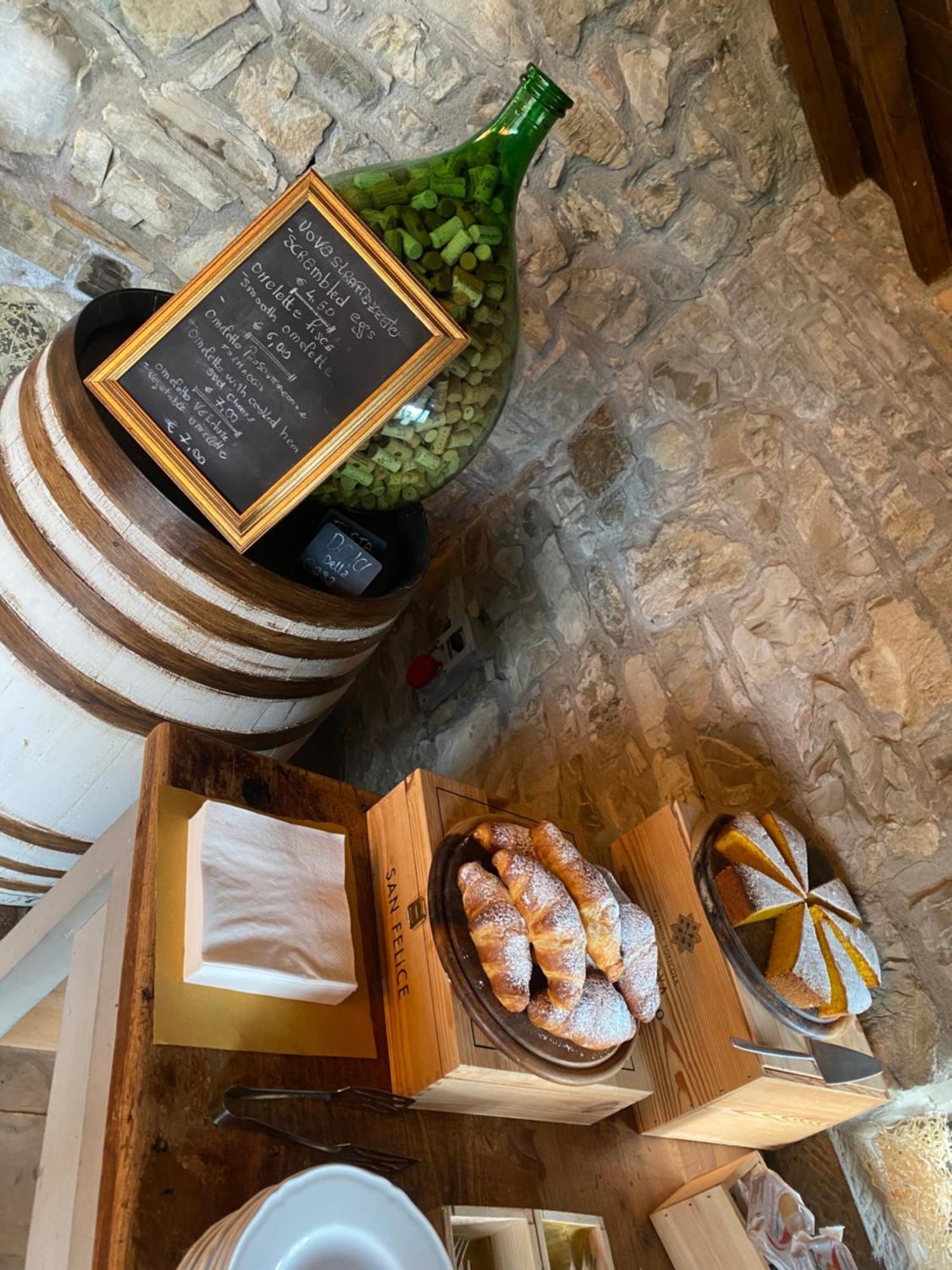 Locanda Podere Le Vigne Radda in Chianti Exterior foto